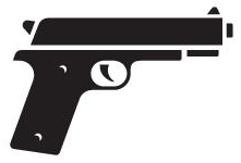 handling gun icon